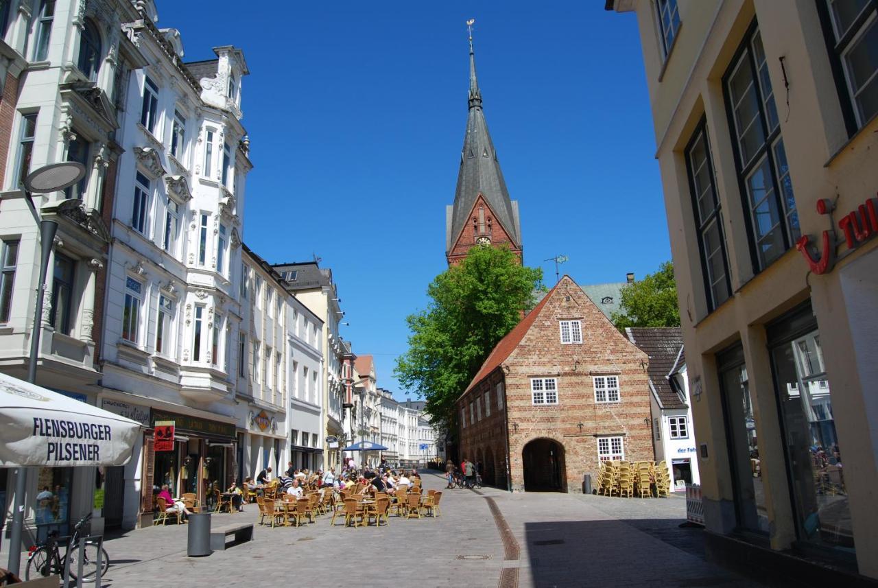 Haus Weitblick Til Lägenhet Flensburg Exteriör bild