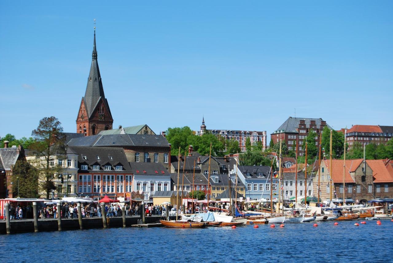 Haus Weitblick Til Lägenhet Flensburg Exteriör bild